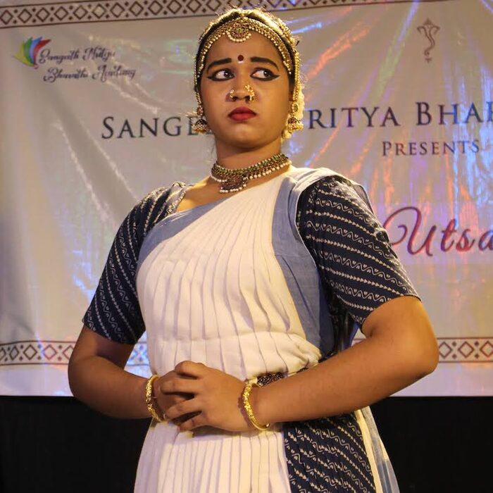 Richa Joanita Das Bharatanatyam performance