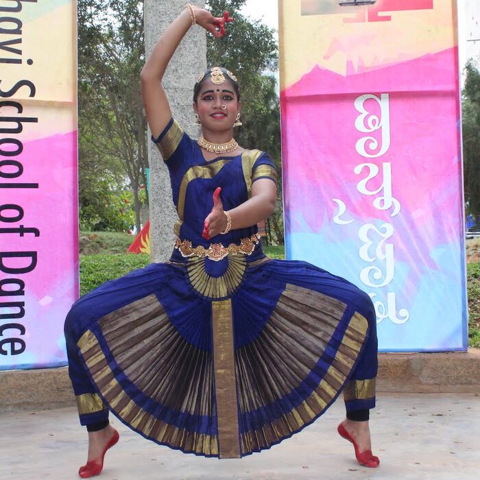 Richa Joanita Das Bharatanatyam performance